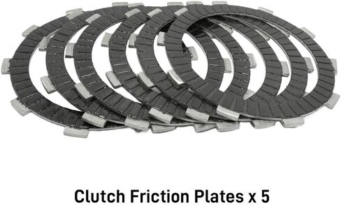300EX Clutch Friction Plates Gasket & Oil Filter Kit Compatible with Honda Sportrax 300 TRX300EX 1993-2008 TRX300X 2009 in Saudi Arabia