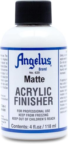 Angelus Matte 620 Acrylic Leather Finisher Top Coat Leather Protector 4oz in Saudi Arabia