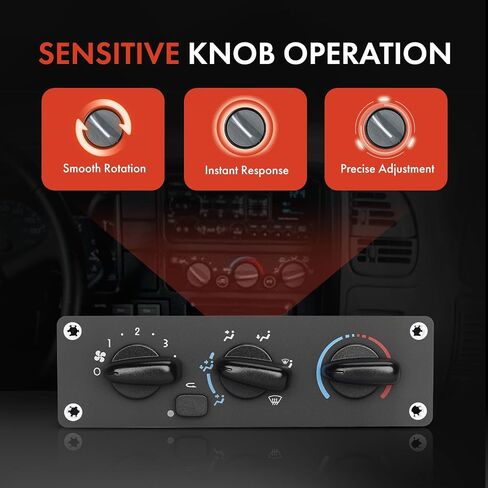 A-Premium Heater Climate Control Panel Module Compatible with Freightliner 108SD/114SD/B2 2018-2021, M2 100 2002-2006, M2 106 2002-2024, M2 112 2003-2024, S2G 2018-2020 & Thomas Saf-T-Liner 2004-2015 in Saudi Arabia