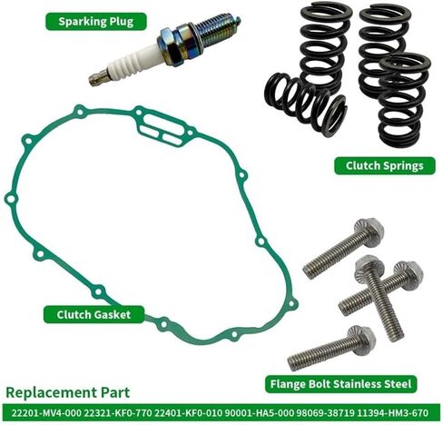 ل TRX300EX 2X4 1993-2008 TRX300X 2009 300EX CLUCT KIT SPRINGS COVER in Saudi Arabia
