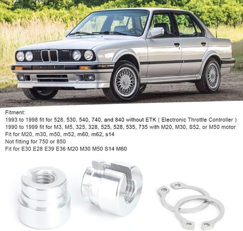 طقم بوابات الكابلات طقم البطانة من الألومنيوم طقم كبلات الكابلات من أجل E30 E28 E39 E36 M20 M30 M50 S14 M60 in Saudi Arabia