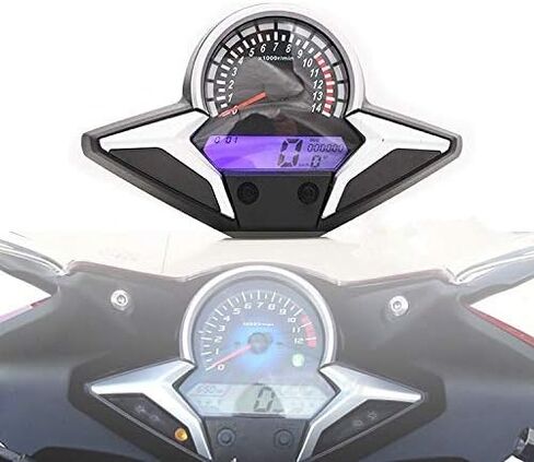 دراجة نارية LCD عداد المسافات عداد المقياس عداد المقياس لسرقة عداد المقياس KMH ل Honda CBR250R CBR 250 مخصص in Saudi Arabia