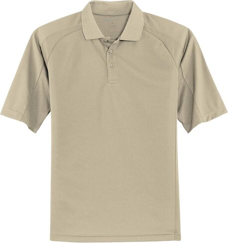 Sport-Tek للجنسين Dri-Mesh Pro Polo | قميص قصير الأكمام للرجال والنساء ، قمة ملائمة للعمل والتنس والغولف in Kuwait