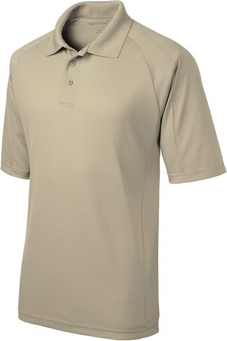 Sport-Tek للجنسين Dri-Mesh Pro Polo | قميص قصير الأكمام للرجال والنساء ، قمة ملائمة للعمل والتنس والغولف in Kuwait