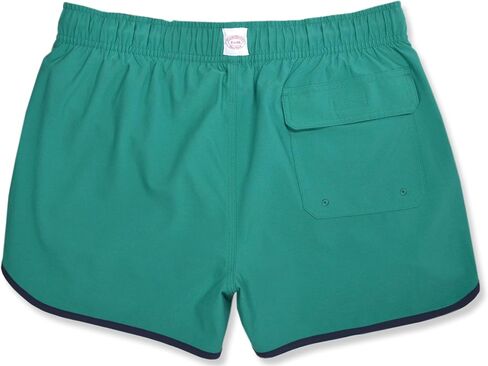 Brooks Brothers Mens 4 "Inseam Contraving Piping Montauk Short Swim Trunks ، in Saudi Arabia