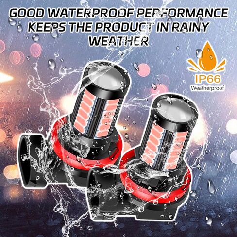 2pcs مصابيح LED الضباب LED 9005/9006/HB3 المصباح الأمامي ، 12 فولت أضواء الضباب الزرقاء مصابيح مصابيح الضباب الساطعة عالية المصابيح ، 9005 HB3 مصابيح تشغيل النهار لسيارات سيارات سيارات سيارات (جليد أزرق) in Saudi Arabia