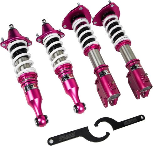 Godspeed MSS0630 Monoss Coil-Ovens Aboutions Kit for #Mitsubishi Lancer (LN/CS) 2002-06 ، 16 مستويات تخميد ، ارتفاع ركوب القابل للتعديل in Saudi Arabia