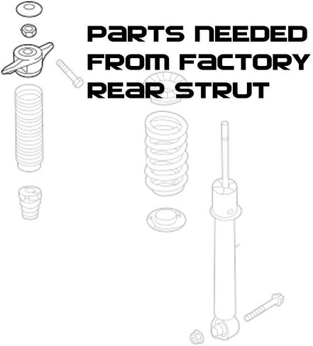 Godspeed MSS0218-B MonoSS Coil-overs Suspensions Kit for #Hyundai Accent (HC) 2019-21, 16 Levels Damping, Ride Height Adjustable in Saudi Arabia