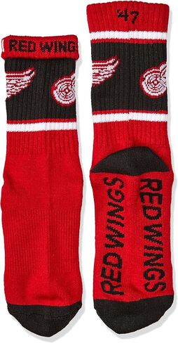 St. Louis Blues NHL 47 Brand Duster Colorblocked Men's Crew Length Socks(Large) in Saudi Arabia