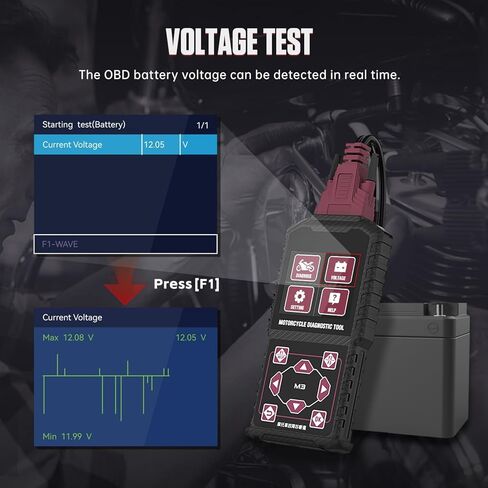 OBD2 Vehicle ECU Emergency Power Supply Cable OBD II Car Memory Saver Cable OBD Emergency Power Cable with Over-Current Protection,Over-Voltage Protection,Polarity Reverse Protection in Kuwait