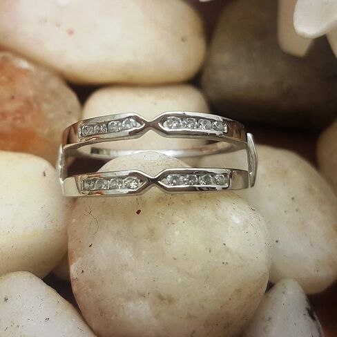 مجموعة DazzlingRock 0.25 CTTW 14K الذهب الصلب جولة الماس للنساء الذكرى السنوية in Saudi Arabia