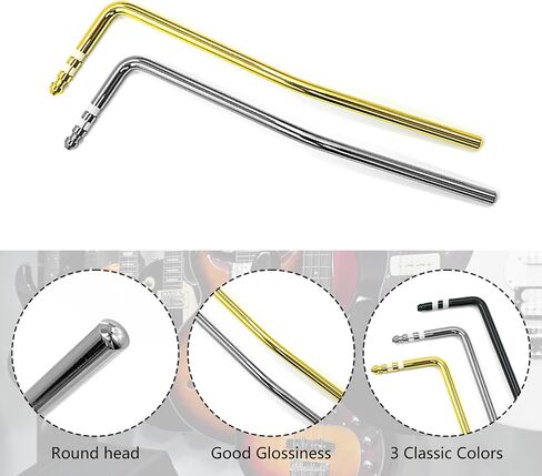 Guitar Tremolo Arm compatibile with Ibanez Rg Edge Lo-Pro 6mm Series Guitars(Gold) in Saudi Arabia