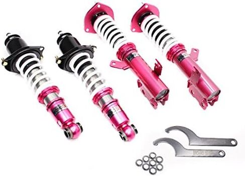 Godspeed MSS0470-A MonoSS Coil-overs Suspensions Kit for #Toyota Corolla (E130) 2003-08, 16 Levels Damping, Ride Height Adjustable in Saudi Arabia