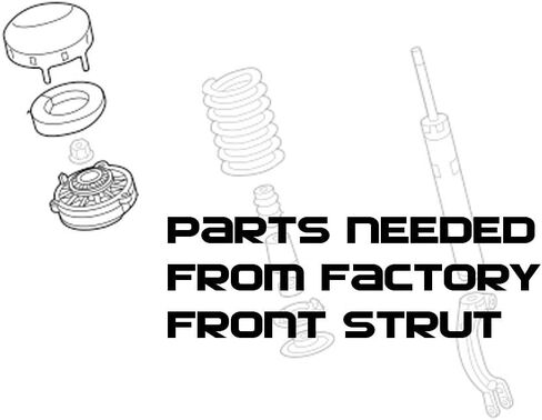 Godspeed MSS0203-B MonoSS Coil-overs Suspensions Kit for #Audi A5 QUATTRO / A5 Sportsback (F5) 2018-22, 16 Levels Damping, Ride Height Adjustable in Saudi Arabia