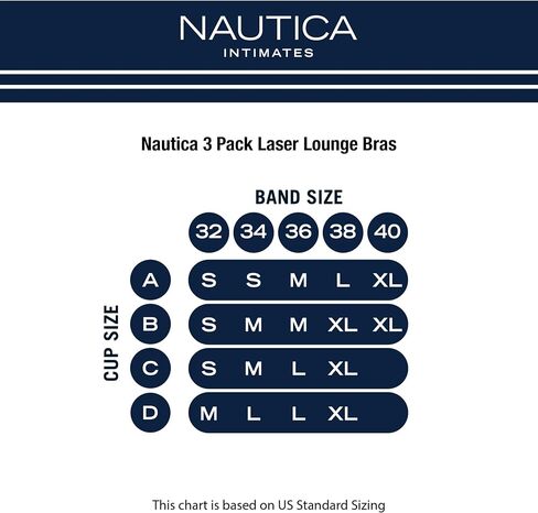 Nautica للسيدات 3 عبوات لاسلكية صالة ليزر لا عرض كل يوم الراحة الراحة in Kuwait