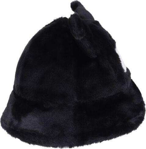 Roffatide Cartoon Plush Cute Bucket Hat for Boys Girls Cotton Embroidery Foldable Sun Hat Fishing Beach Hat in Saudi Arabia