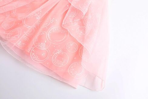 9 Pcs Halloween Pink Witch Costume for Girls Sequins Mesh Princess Dress with Accessories in Saudi Arabia