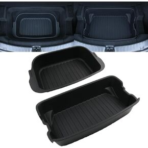2 Pcs Trunk Organizer for 2025 2026 Tesla Model Y Juniper Trunk Storage Box Organizer Tray in Kuwait