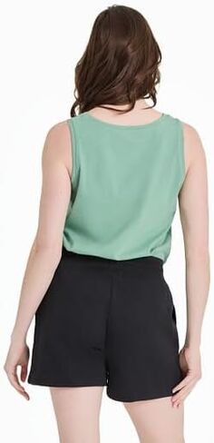 Life is Good. Women's Do What You Love Dragonfly Crusher Tank, Granite Green in Saudi Arabia