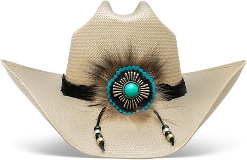 Charlie 1 Horse C1H x Lainey Wilson Country with A Flare Straw Cowgirl Hat in Kuwait