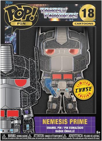 Funko Pop! Sized Pins: Transformers - Optimus (Styles May Vary, with Possible Chase Variant) in Saudi Arabia
