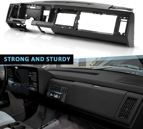 Dashboard Dash Core متوافق مع Chevy & GMC Truck 1988-1994 ، Fit Chevy Blazer/GMC Yukon ، Suburban 1992-1994 Gray in Kuwait