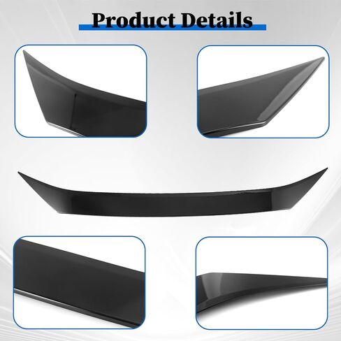 Hood Deflector Bug Shield Deflector for Toyota RAV4 (Hybrid) SE/XSE/XLE/Limited 2019 2020 2021 2022 2023 2024 Hood Guard Protector Cover Trim Glossy Black in Kuwait