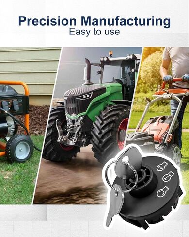 مفتاح بداية الإشعال مع 2 مفتاحين ملاءمة لمحركات Kohler CH18 CH20 CH23 CH640 CH670 CH680 CH730 CH740 ، مجموعة مفاتيح الإشعال استبدال 25 099 30-S 2509930-S in Saudi Arabia
