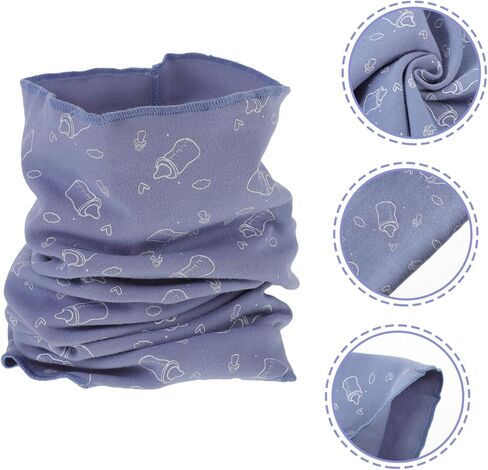 وشاح Bestyash لـ Dark NeckerChief للبنين والبنات المواد الكشمير الناعمة تحمي من الرياح للأنشطة في الهواء الطلق in Kuwait