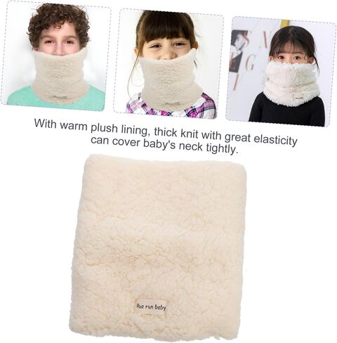 Didiseaon Neck Collar Scarf for Boy Girl Lined Warm Neckerchief Windproof Design for Ages for Cold Weather Adventures in Saudi Arabia
