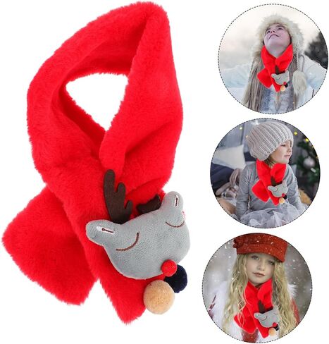 Didiseaon Chic Elk Design Children Holiday Actory Warm Winter Assactory for Kids Random Color in Saudi Arabia