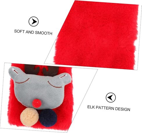 Didiseaon Chic Elk Design Children Holiday Actory Warm Winter Assactory for Kids Random Color in Saudi Arabia