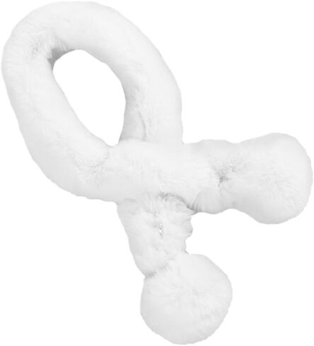 SAFIGLE 1pc Warm Plush Boys and Girls Scarf Cross Tie Design for Boys and Girls for Autumn and Warmer for Daily Use Adorable Christmas in Saudi Arabia