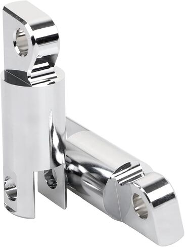 يدعم Footpeg الأسود للدراجات النارية التمديدات مجموعة أمراض القدمين ، قمم Clevis Fit for Harley Mal in Saudi Arabia
