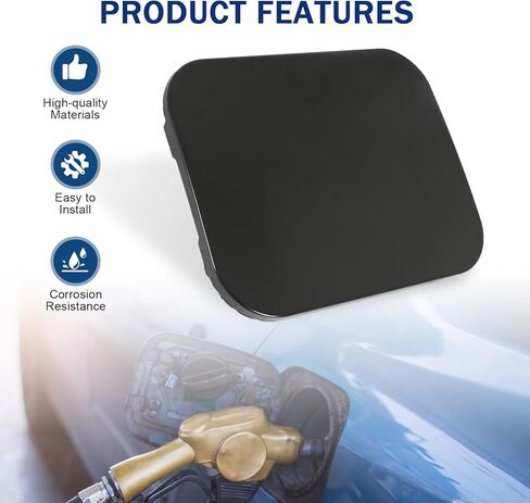 Fuel Door Cover Compatible with Toyota Sienna 2011-2019 Replaces# 926-395 7735008020 in Saudi Arabia