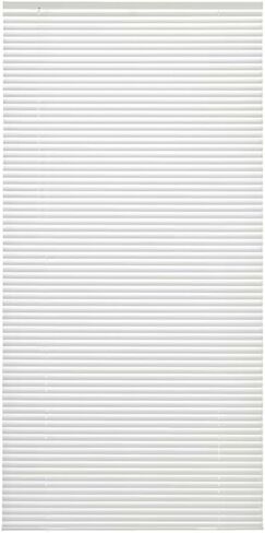 Ceybo Cordless Mini Blinds White Vinyl Light Filtering 1" Slats Window Shades 34 x 64 Easy Install Indoor Privacy Washable Wand Control for Bedroom Kitchen Living Room in Saudi Arabia