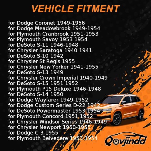 مجموعة أسطوانة عجلات فرامل الأسطوانة السفلية ل Dodge C-3 1955 استبدال 947580 2 PCS in Kuwait