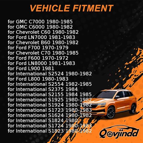 Rear Upper Drum Brake Wheel Cylinder Kit for Chevrolet B60,C60,C70 1980 1981 1982 1983 1984-1985 for Ford F600,F700 1970-1979 Replacement B3QH2221A, B6QH2221A, 1843495 1Pcs in Kuwait