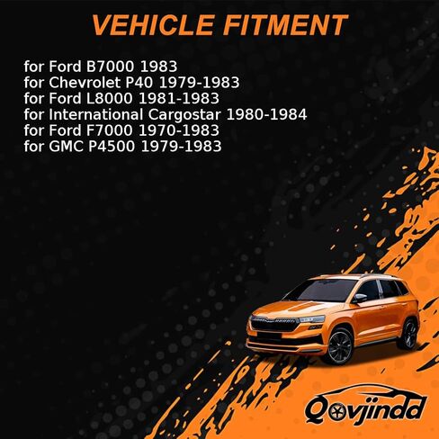 Front Lower Drum Brake Wheel Cylinder Kit for Chevrolet B60,C60,C70,P40 1979 1980 1981 1982 1983 1984 1985 for Ford B600 1980 1981-1983 Replacement C4TZ2221C, 3004690 1Piece in Kuwait