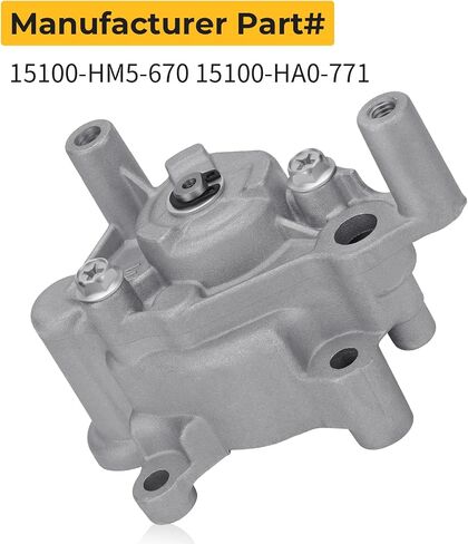 M Mati Oil Pump لـ Honda Fourtrax 300 TRX300 TRX300FW 1988-2000 ATC250ES ATC250SX 1987 15100-HM5-670 15100-HA0-771 in Saudi Arabia