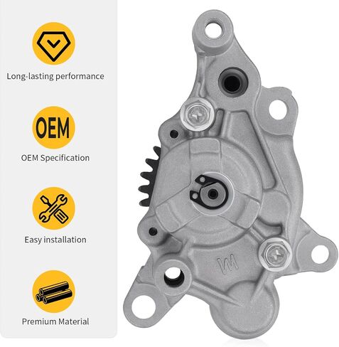 M Mati Oil Pump لـ Honda Fourtrax 300 TRX300 TRX300FW 1988-2000 ATC250ES ATC250SX 1987 15100-HM5-670 15100-HA0-771 in Saudi Arabia