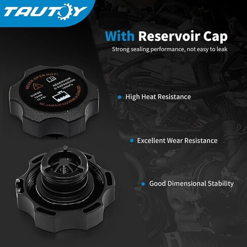 603-102 دبابة خزان سائل تبريد ث/كاب 1999-2009 ل Cadillac Escalade ESV EXT ، ل CHEVROLET AVALANCHE SILVERADO SILDURDADAD 1500 2500 TAHOE ، ل GMC Yukon XL Sierra ، من أجل Hummer H2 ، استبدل# 15203949 in Saudi Arabia