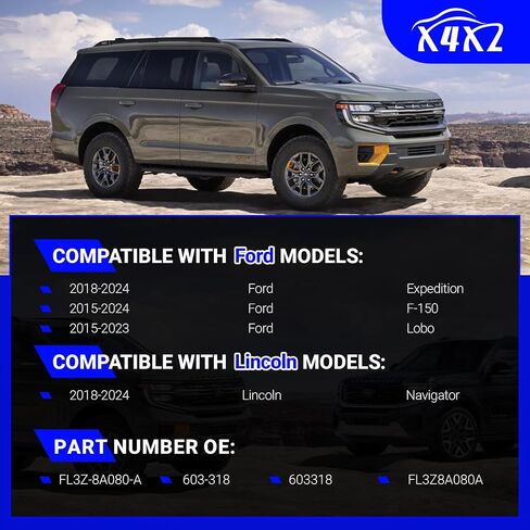 FL3Z-8A080-A Engine Coolant Reservoir Expansion Tank For 2015-2024 Ford Expedition F-150 2018-2024 Lincoln Navigator Replaces# FL3Z8A080A 603-318 in Saudi Arabia
