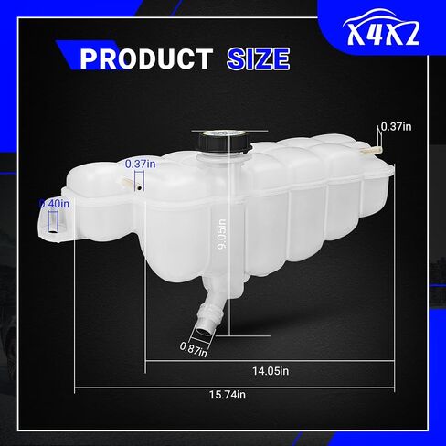 FL3Z-8A080-A Engine Coolant Reservoir Expansion Tank For 2015-2024 Ford Expedition F-150 2018-2024 Lincoln Navigator Replaces# FL3Z8A080A 603-318 in Saudi Arabia
