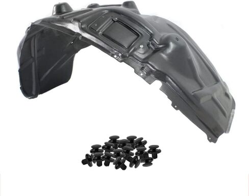 قطع الغيار N Go Fender W/مقاطع لعام 2009-2019 RAM 1500 Front Ride Passenger Side CH1249152 68110686AE in Saudi Arabia