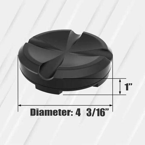 BIG RED Torin Floor Jack Rubber Pad,Universal Slotted Frame Jack Adapter, Weld Side Frame Rail Protector,Black,Pack of 2,AT825010-9B in Saudi Arabia
