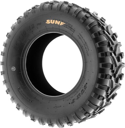 SunF 22x11-8 ATV UTV Tire 22x11x8 Knobby Tubeless PR A032 - PAIR of 2 in Kuwait
