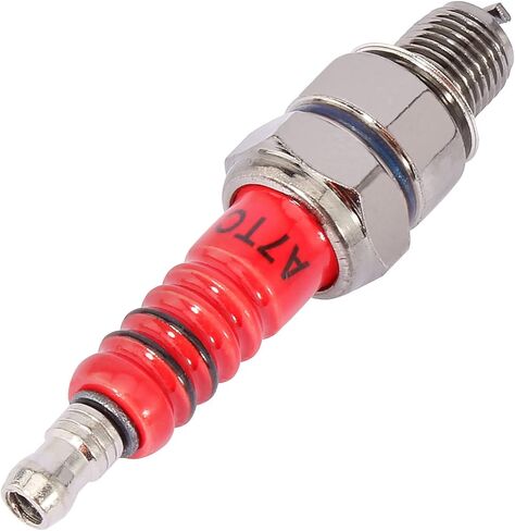 5 Pcs A7TC Spark Plug Compatible with GY6 50cc-70cc 90cc 110cc 125cc 140cc 150cc 160cc Motorcycle ATV Quad Scooter Go Kart Moped Mini Chopper Buggy Pit Dirt Bike Chinese 139QMB 154QMI 157QMJ in Saudi Arabia