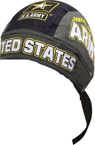 US United States Army Star Officially Licensed USA00744014 Head Wrap Doo Rag Durag with Sweatband by Capsmith in Saudi Arabia