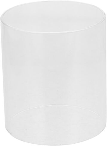 2pcs أغطية شمعة زجاجية واضحة لحاملي شموع سطح المكتب حماة شمعة مقاومة للرياح تعزز الأجواء الرومانسية للديكور المنزلي والحفلات in Kuwait